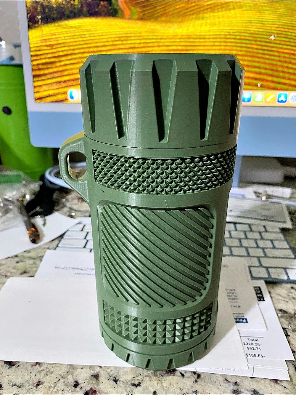 3D printed tool or camp cylinder